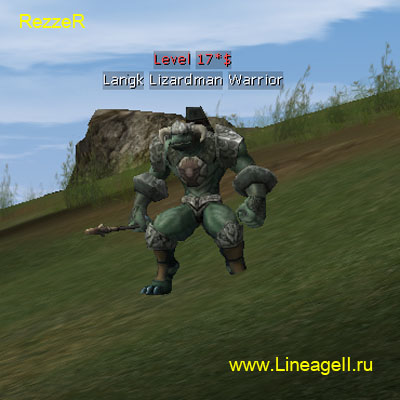 Langk Lizardman Warrior
