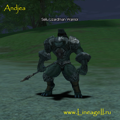 Selu Lizardman Warrior