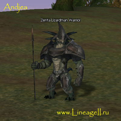 Zenta Lizardman Warrior