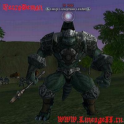 Langk Lizardman Leader
