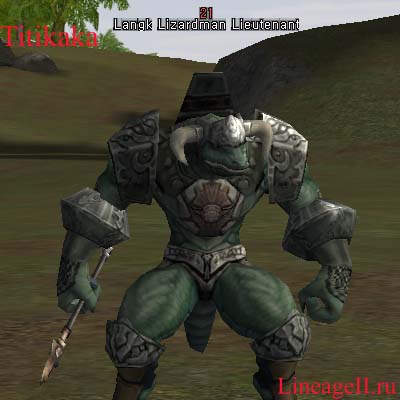 Langk Lizardman Lieutenant