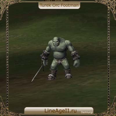 Пехотинец Орков Турек — Lineage 2 Essence