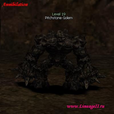 Pitchstone Golem