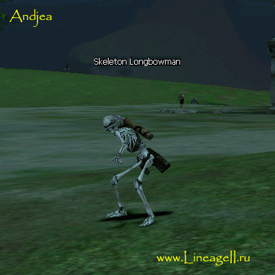 Skeleton Longbowman