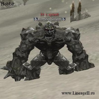 Гниющий Голем — Lineage 2 Essence