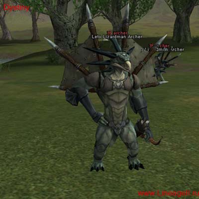 Leto Lizardman Archer
