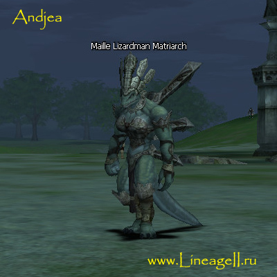 Maille Lizardman Matriarch