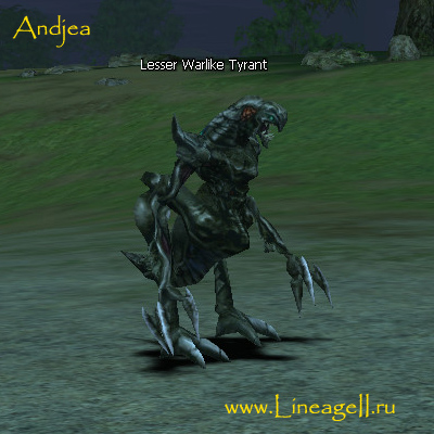 Lesser Warlike Tyrant