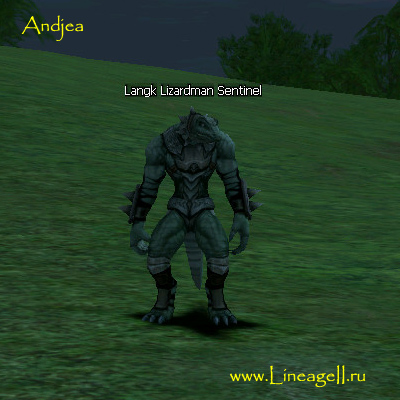 Langk Lizardman Sentinel