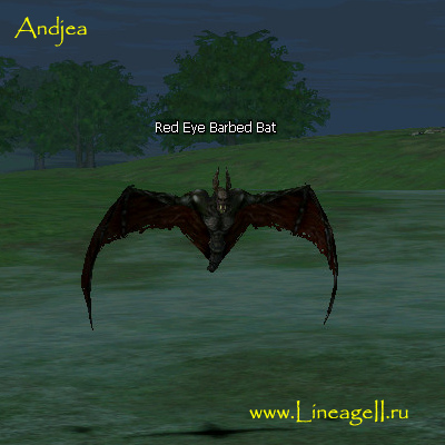 Red Eye Barbed Bat