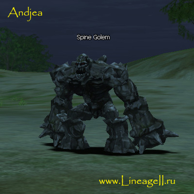 Spine Golem