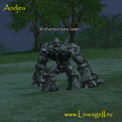 Enchanted Spine Golem