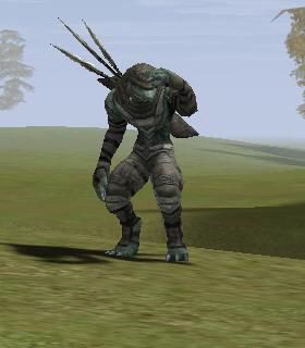 Delu Lizardman Headhunter