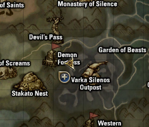 Ketra Orc Intelligence Officer, Pailaka - Injured Dragon, Location
