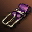 Etc piece belt violet i00 0