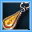Accessory earring of gourd i00 0 blue tab