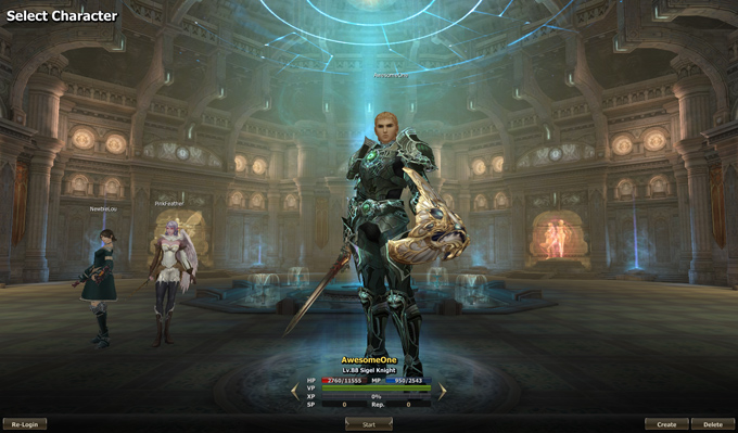 Character Selection small
