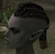 Hairstyles, Orc Female Fighter, Style D