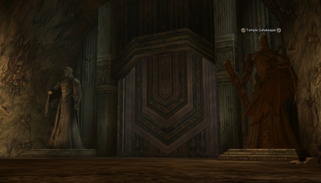 Pagan Temple, Temple Gatekeeper, Screenshot