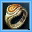 Accessory ring of gourd i00 0 blue tab